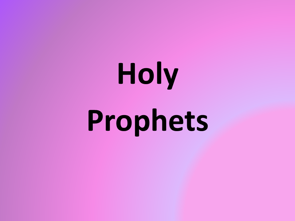 Prophets